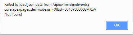 Error Message (pop-up)