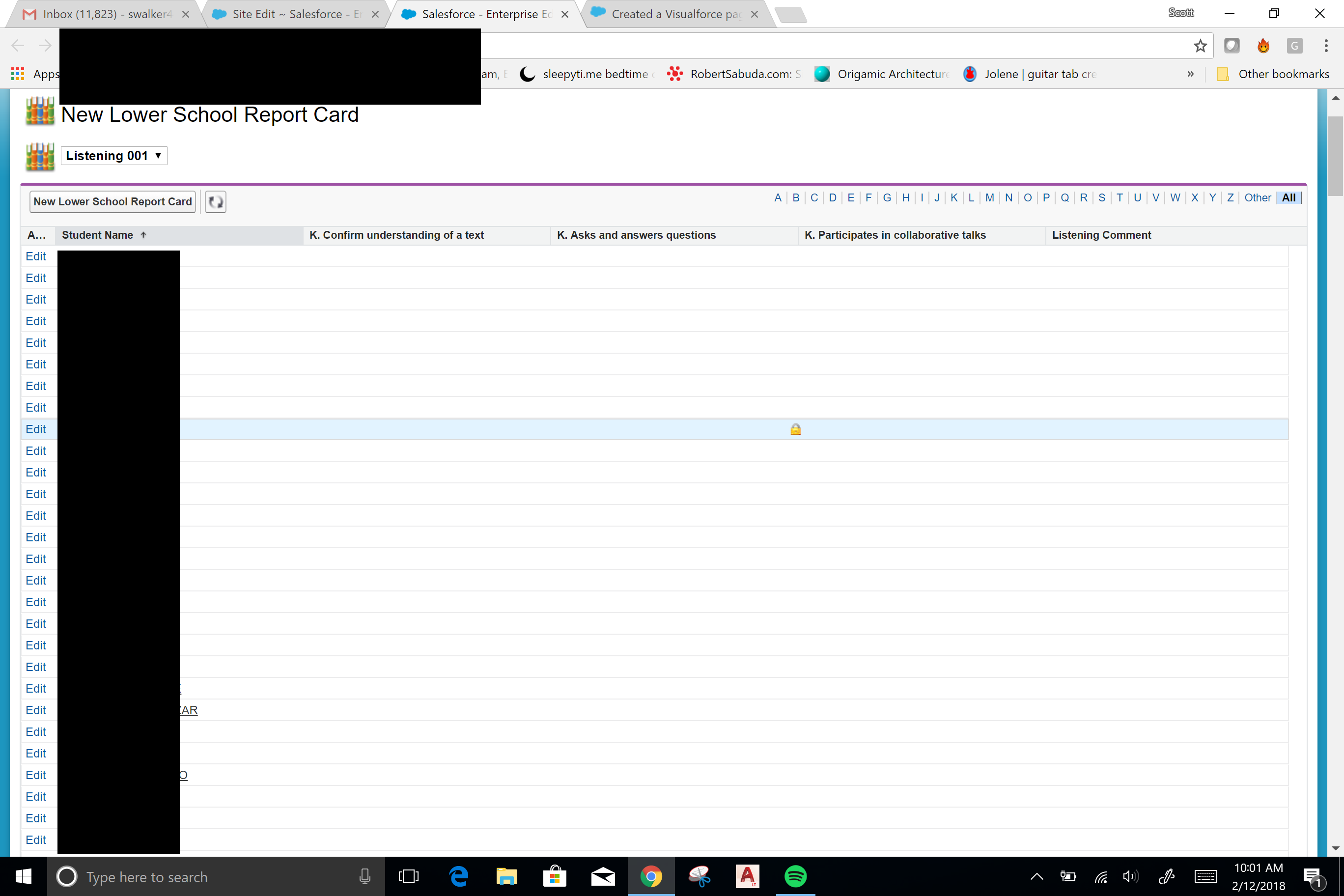 listview