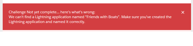 Error when validating