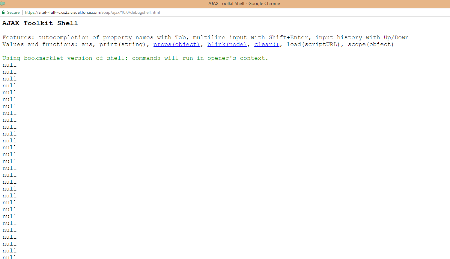 AJAX Error