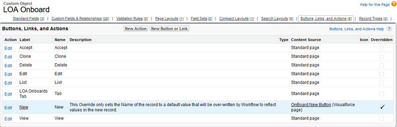 Account Field Definition