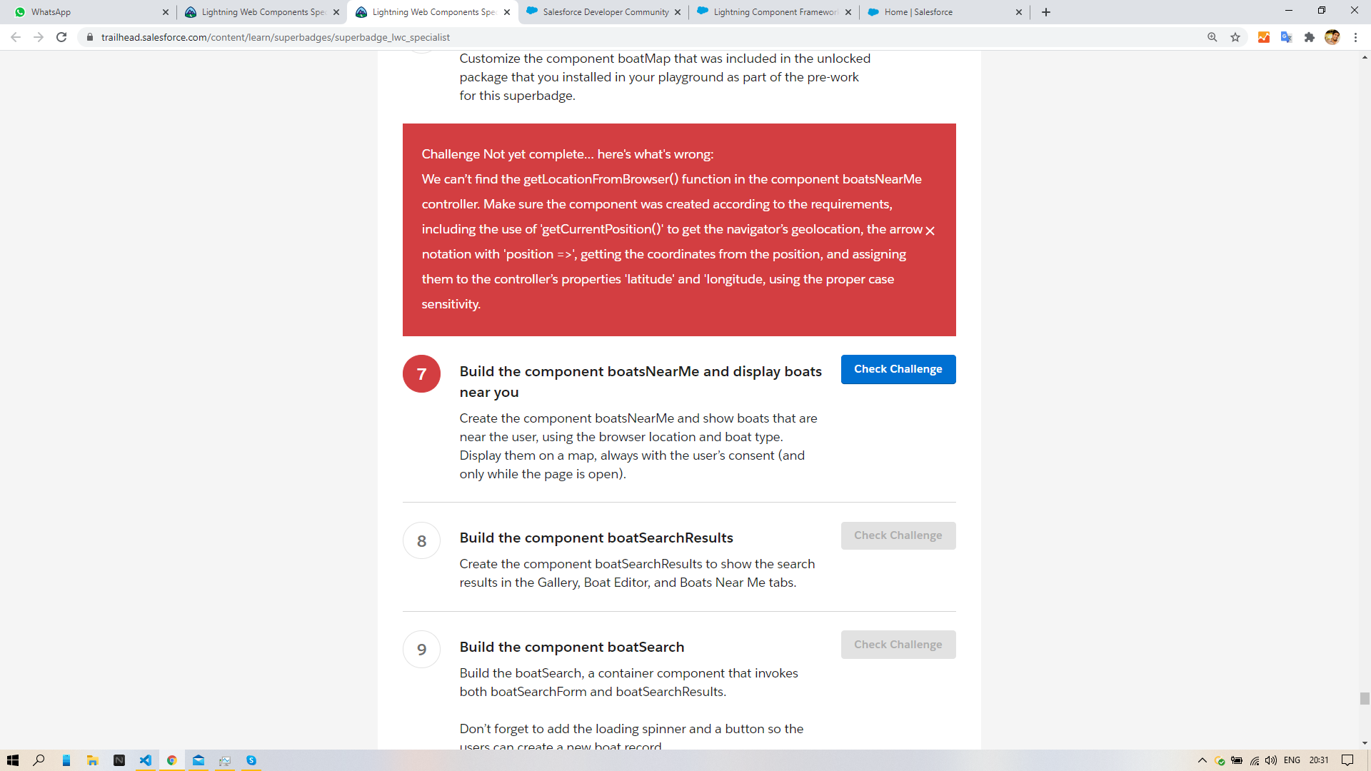 Lightning Web Component Specialist Challenge 7
