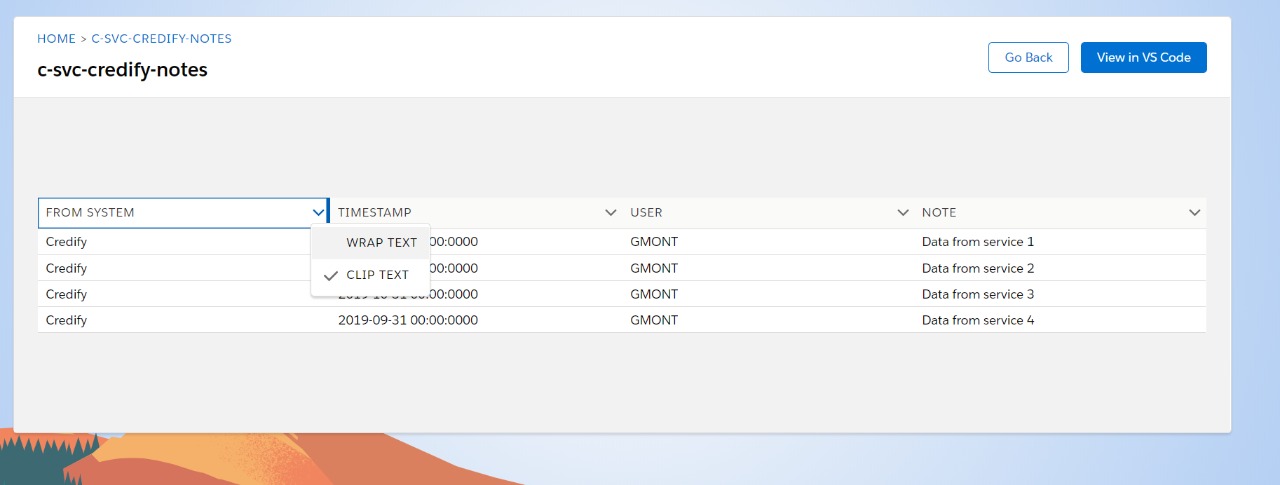 Screenshot: