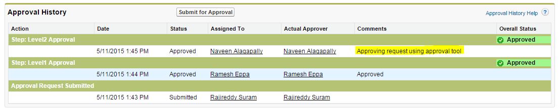 Final Approval Completed