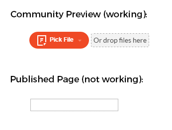 Published Bug