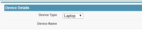 Not visible Device name...why..??